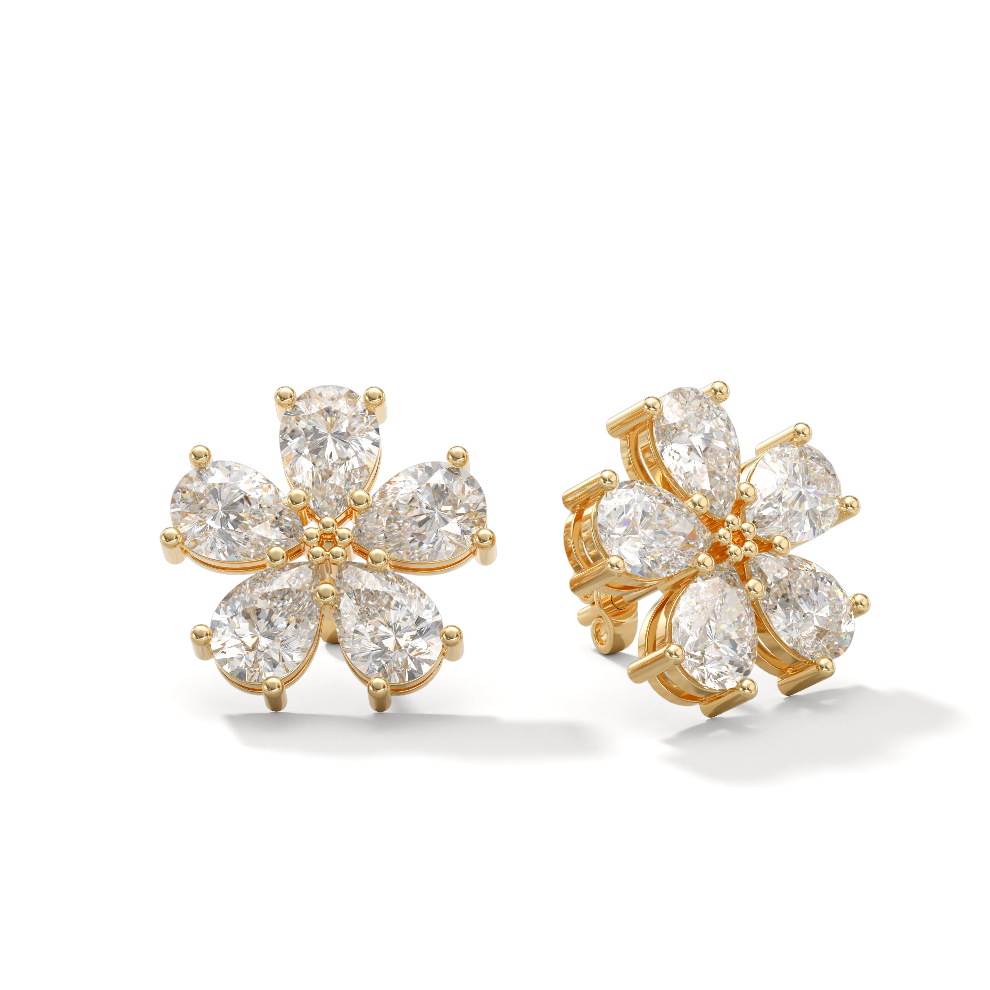 Boucles d’Oreilles Fleur de Lumière