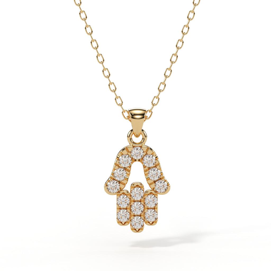 Pendentif Hamsa Éclat Divin