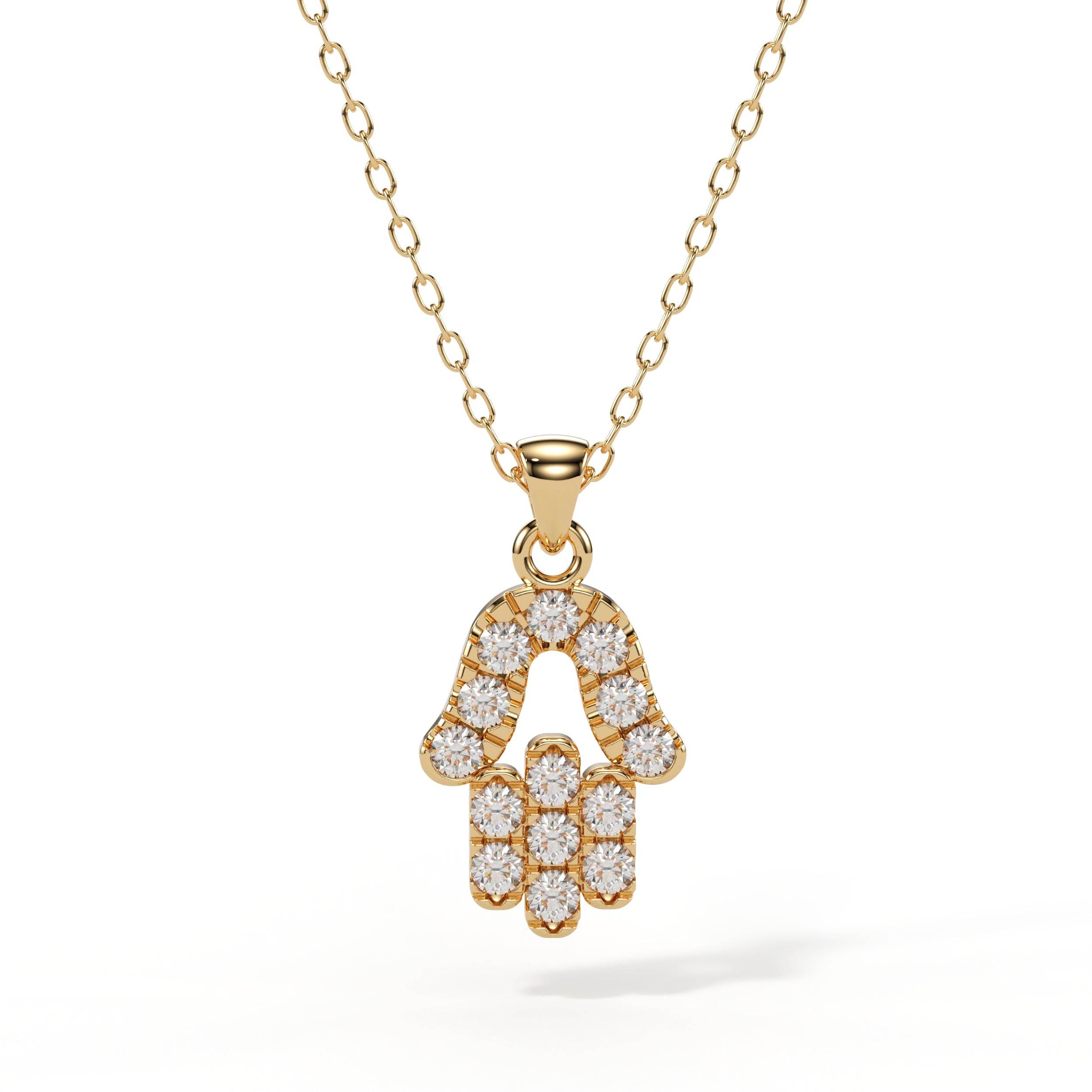 Pendentif Hamsa Éclat Divin