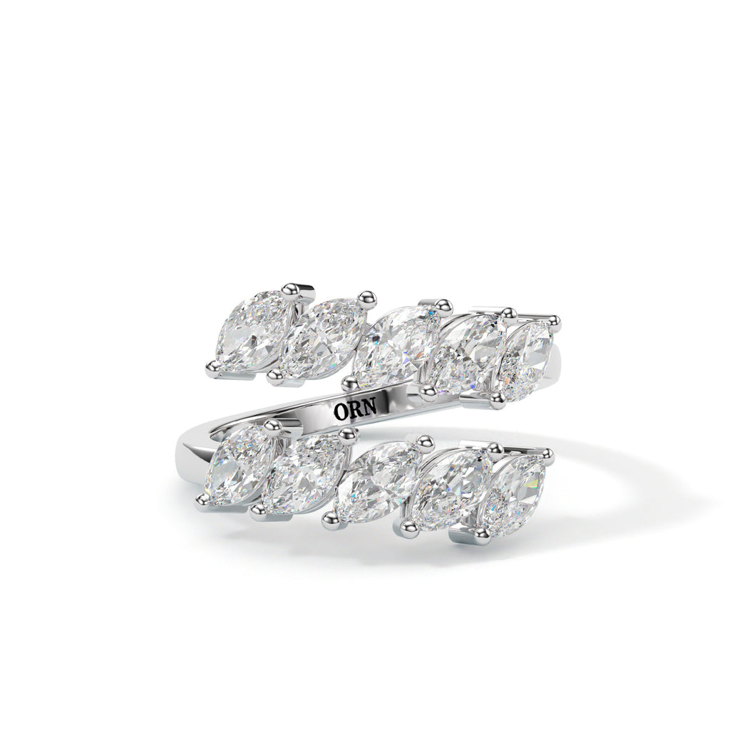 Bague Marquise Cascade