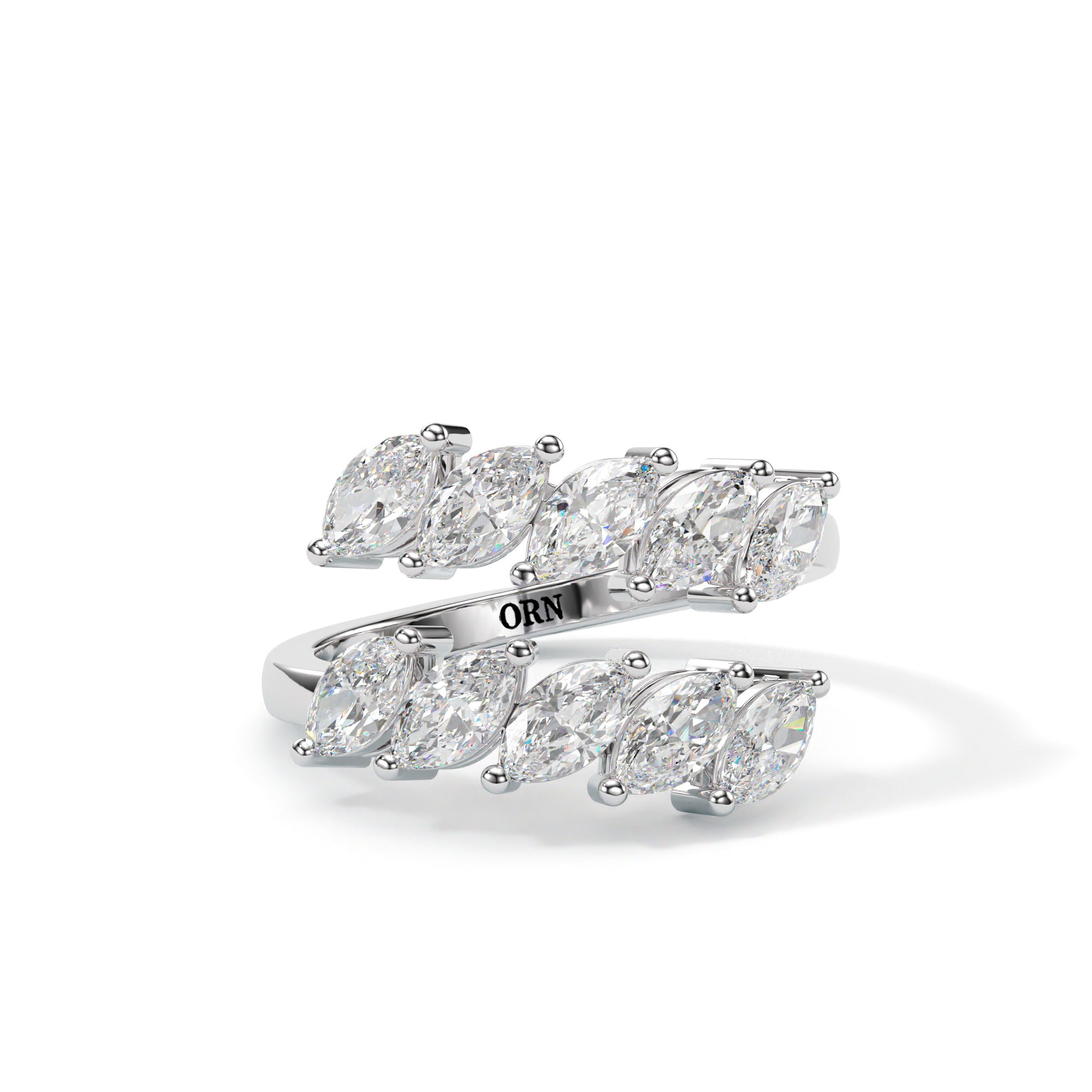 Bague Marquise Cascade