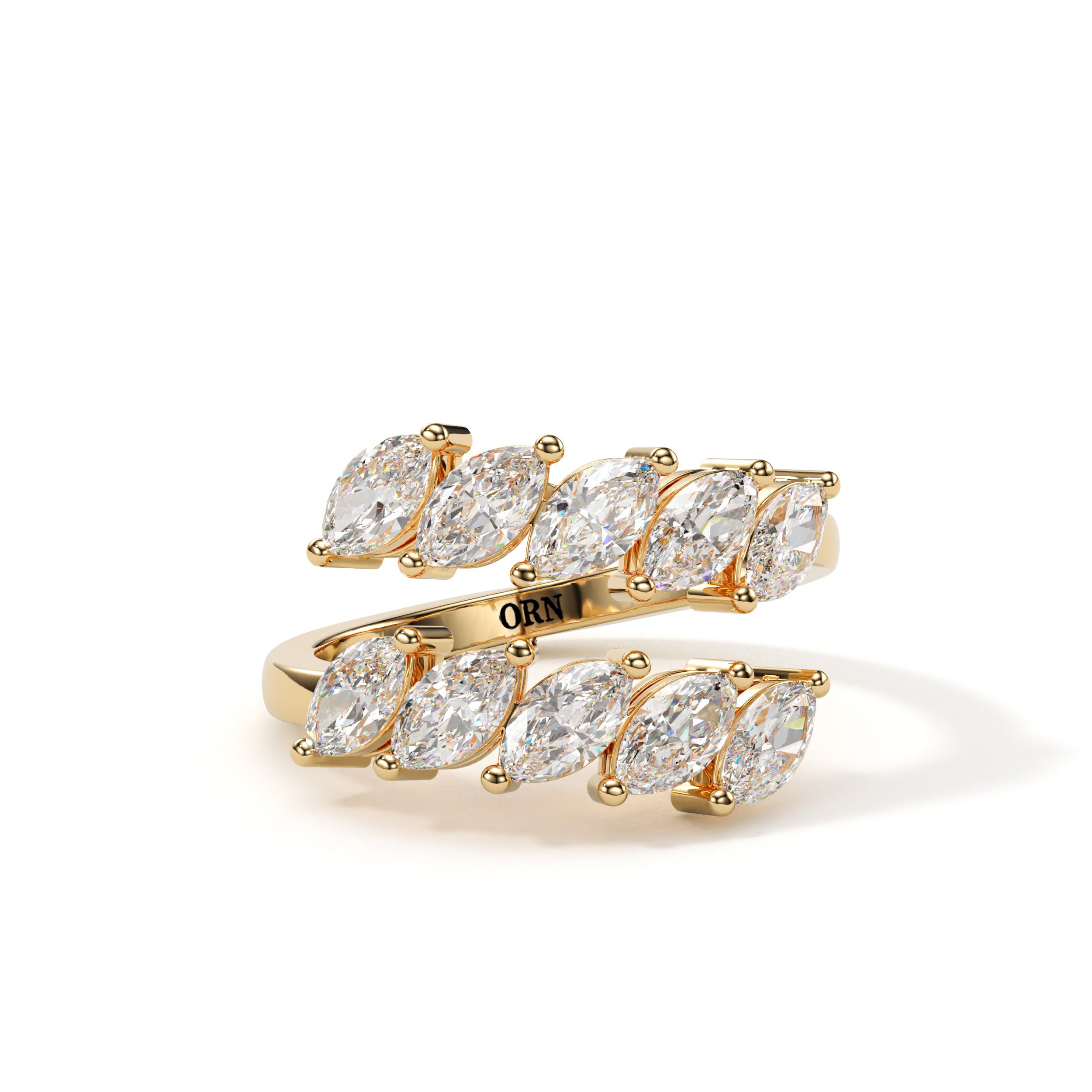 Bague Marquise Cascade