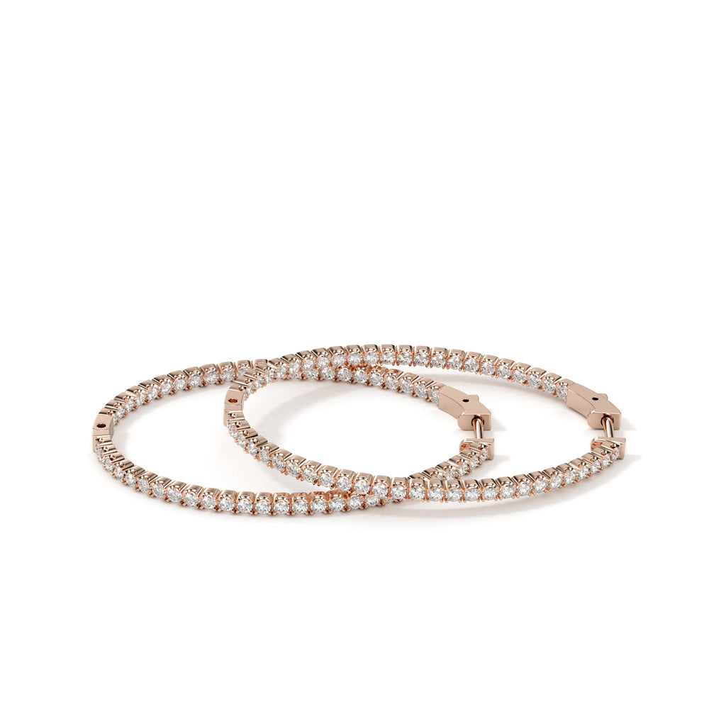 Boucles d’Oreilles Créoles Lumière Éternelle