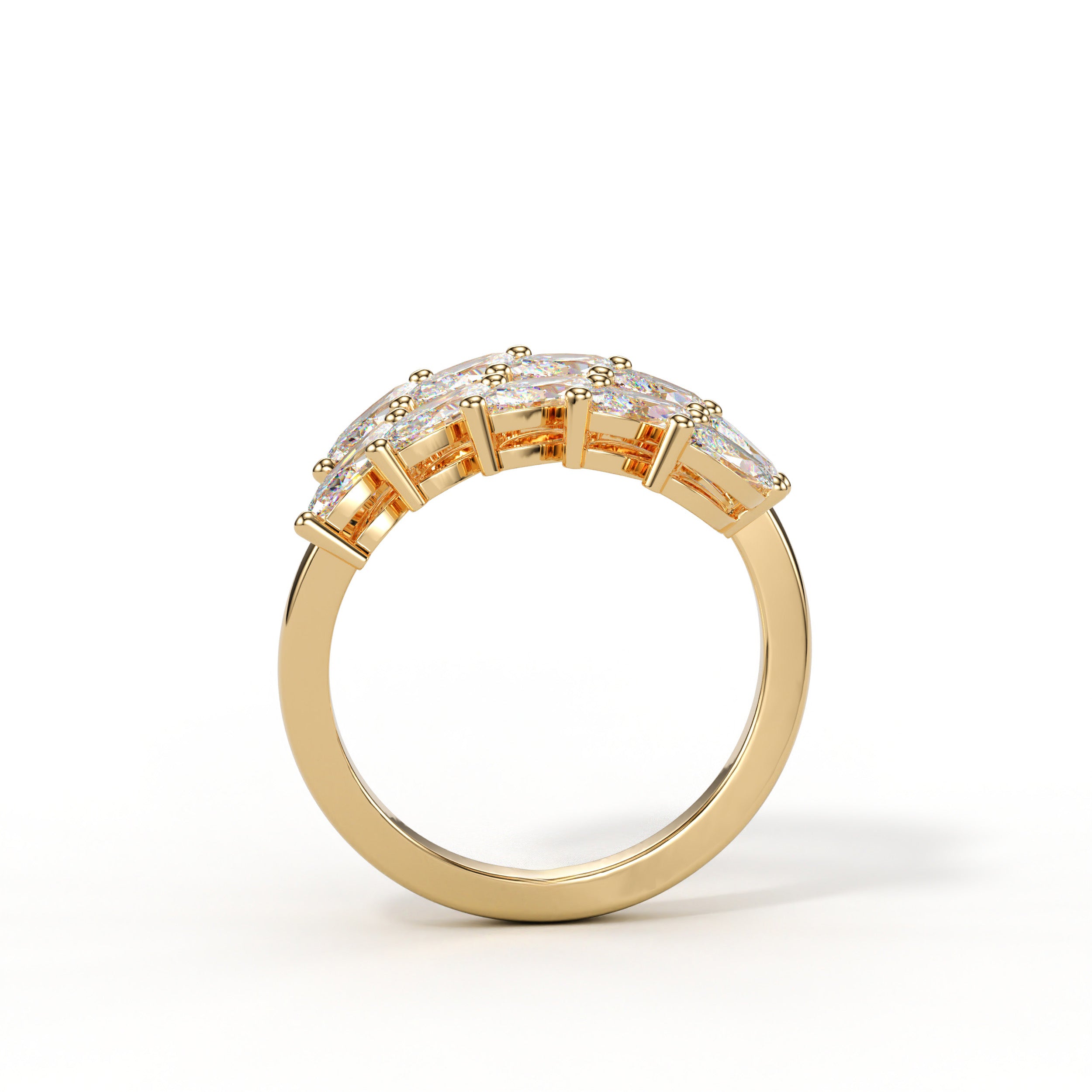 Bague Marquise Cascade