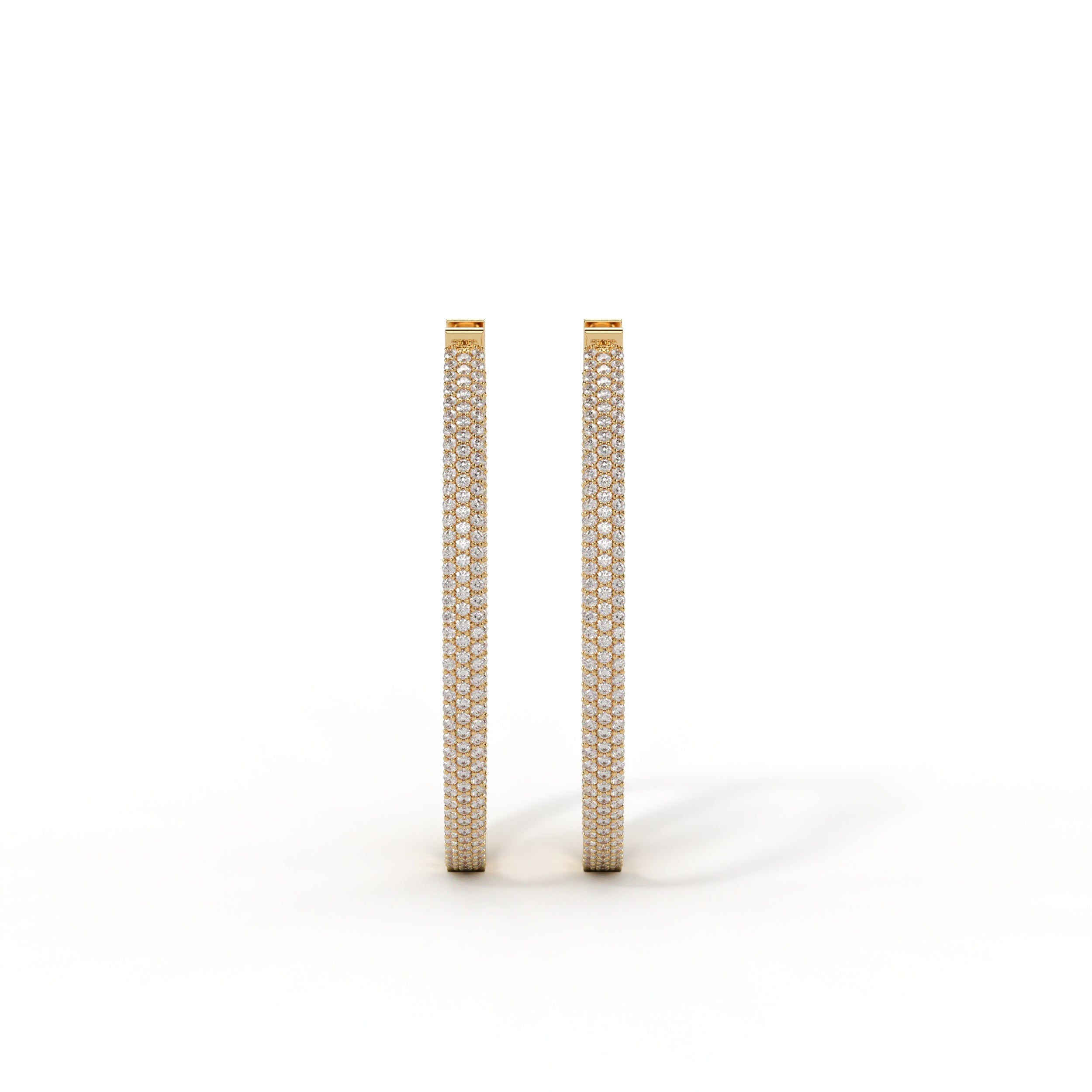 Boucles d’Oreilles Créoles Lumière Éternelle