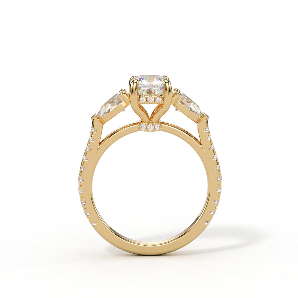 Bague Harmonie Triple Éclat