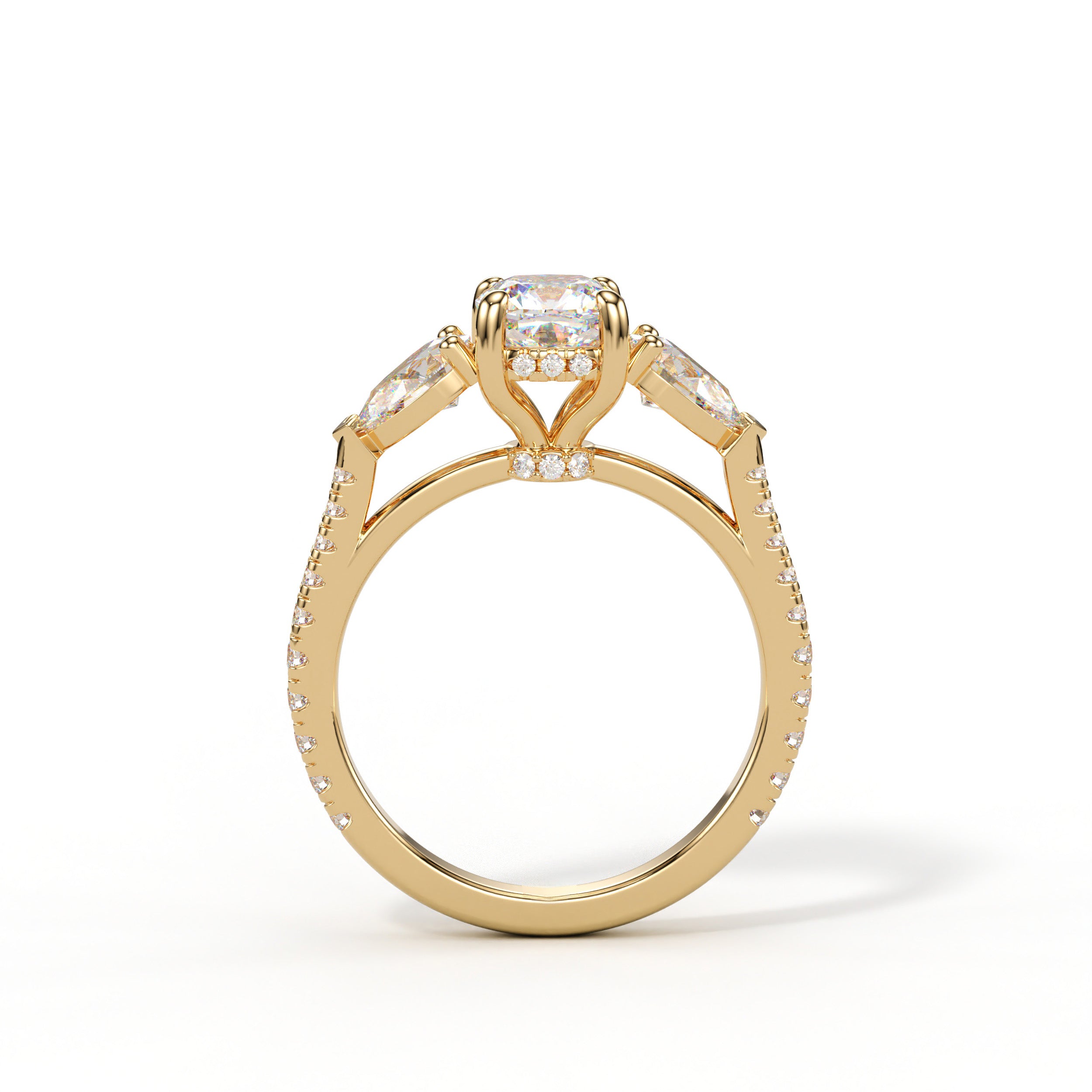 Bague Harmonie Triple Éclat