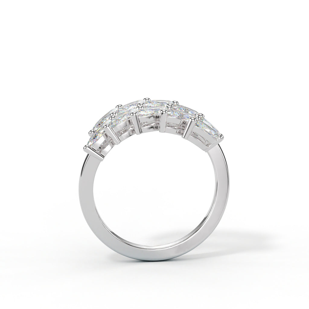 Bague Marquise Cascade