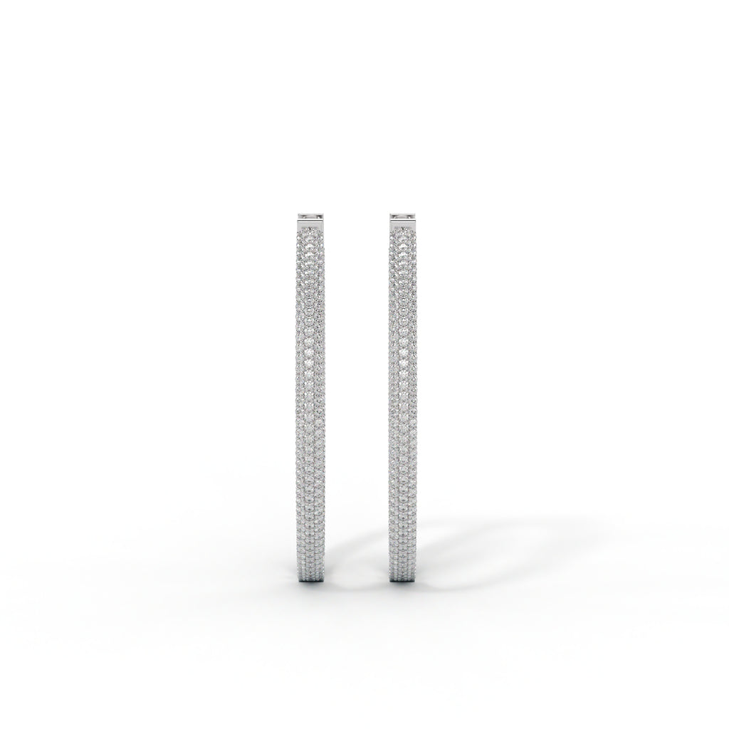 Boucles d’Oreilles Créoles Lumière Éternelle