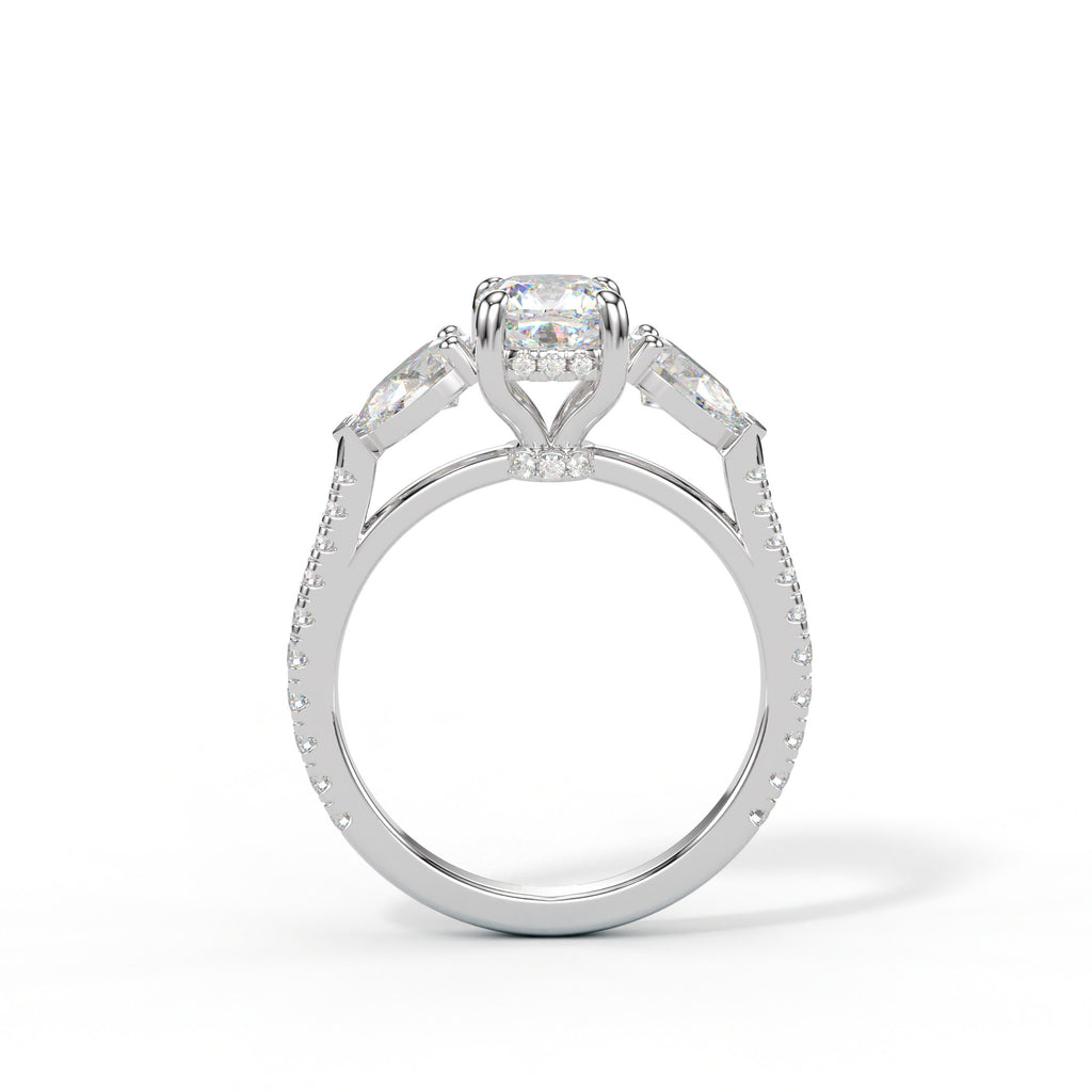 Bague Harmonie Triple Éclat