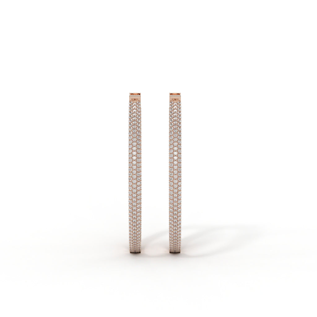 Boucles d’Oreilles Créoles Lumière Éternelle