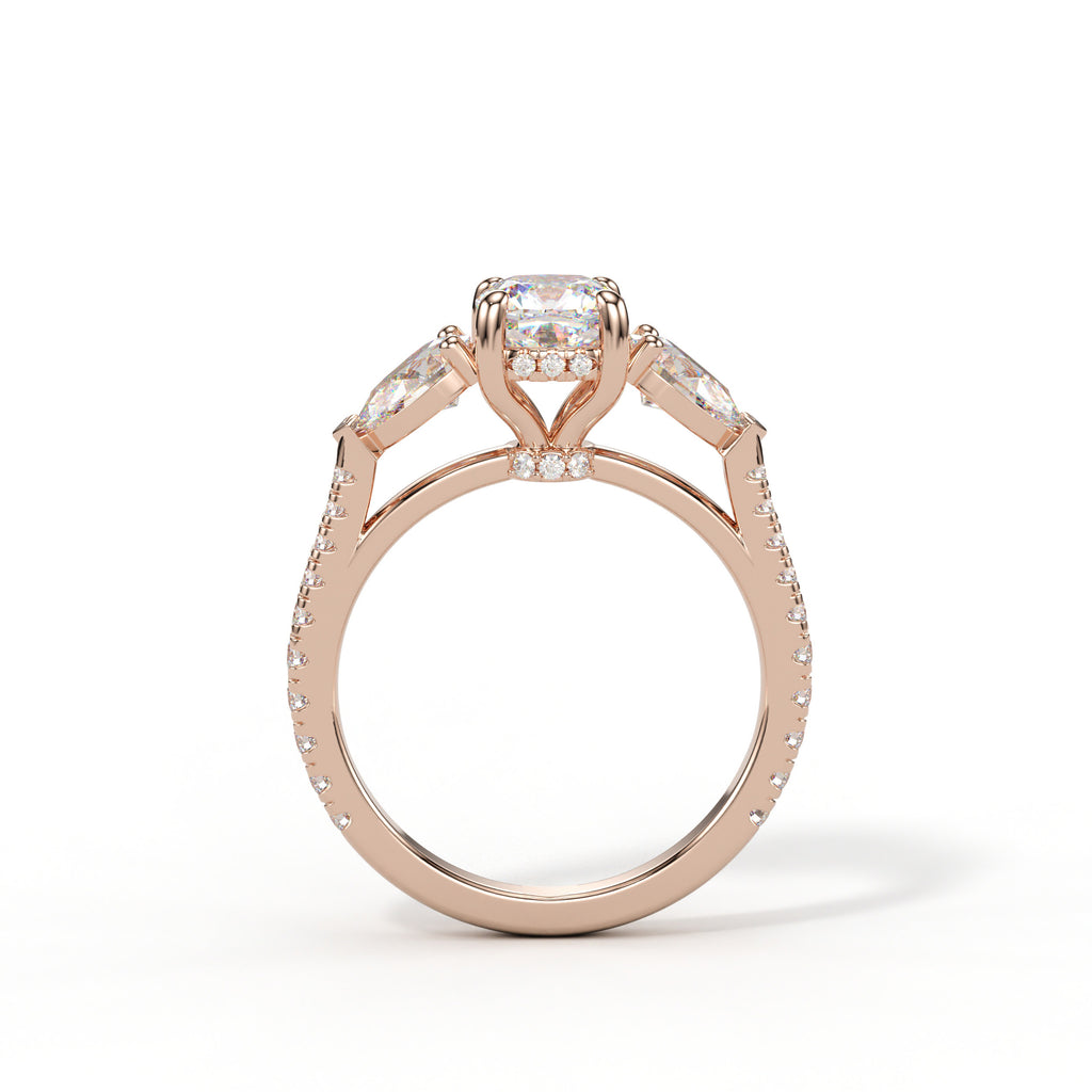 Bague Harmonie Triple Éclat