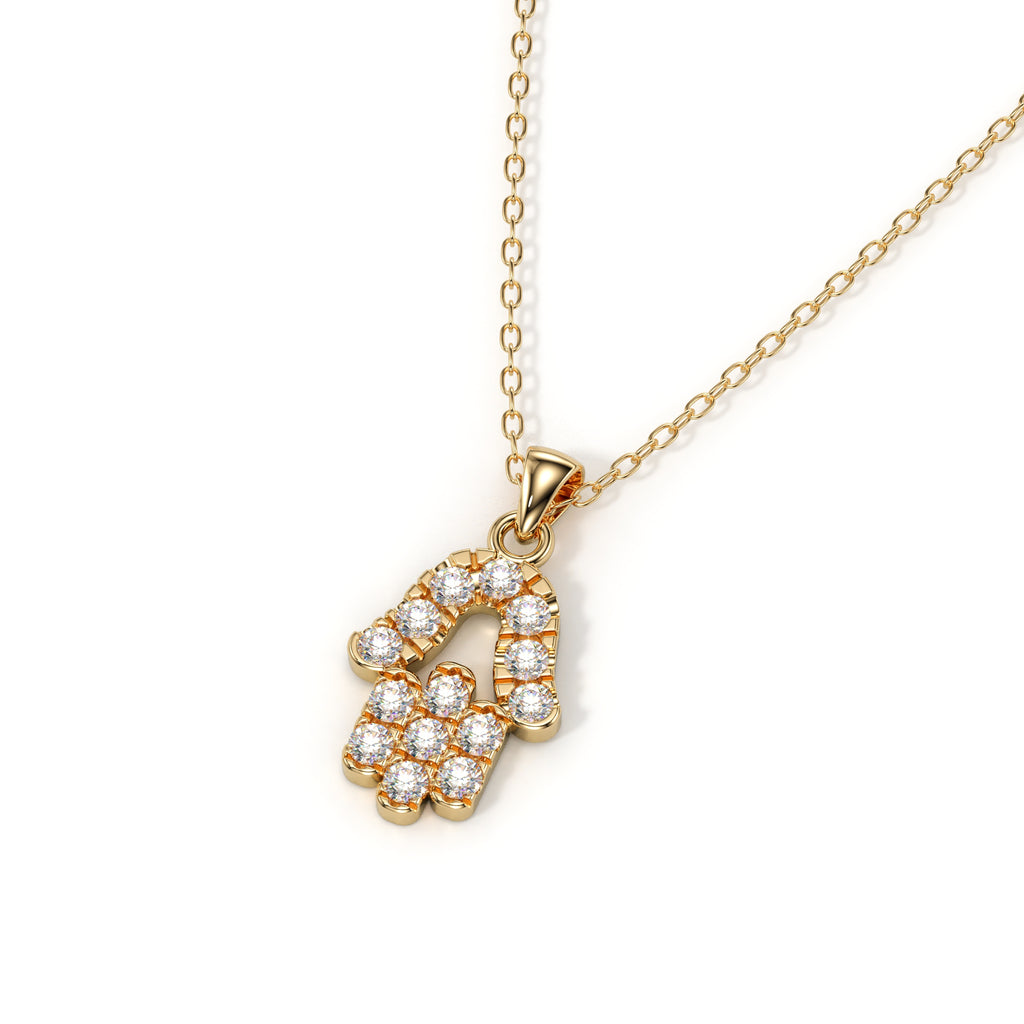 Pendentif Hamsa Éclat Divin