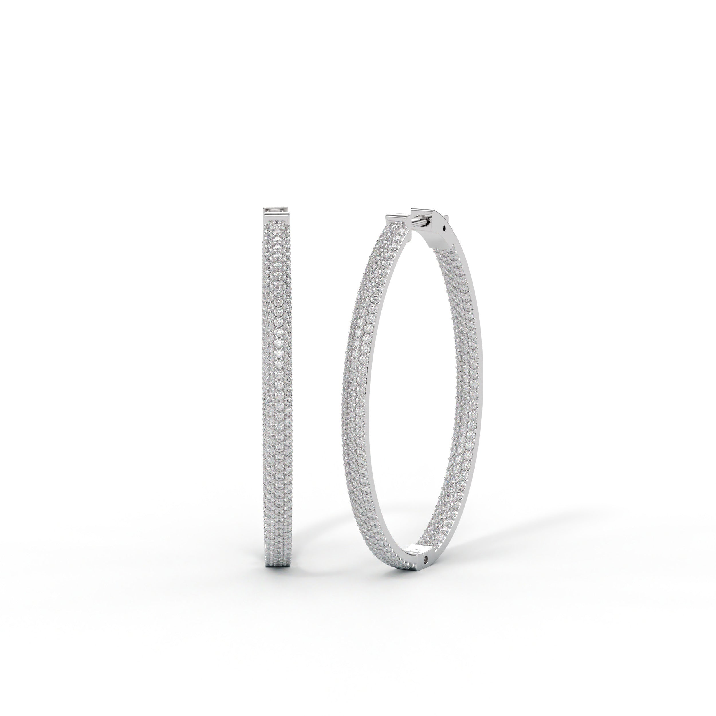 Boucles d’Oreilles Créoles Lumière Éternelle