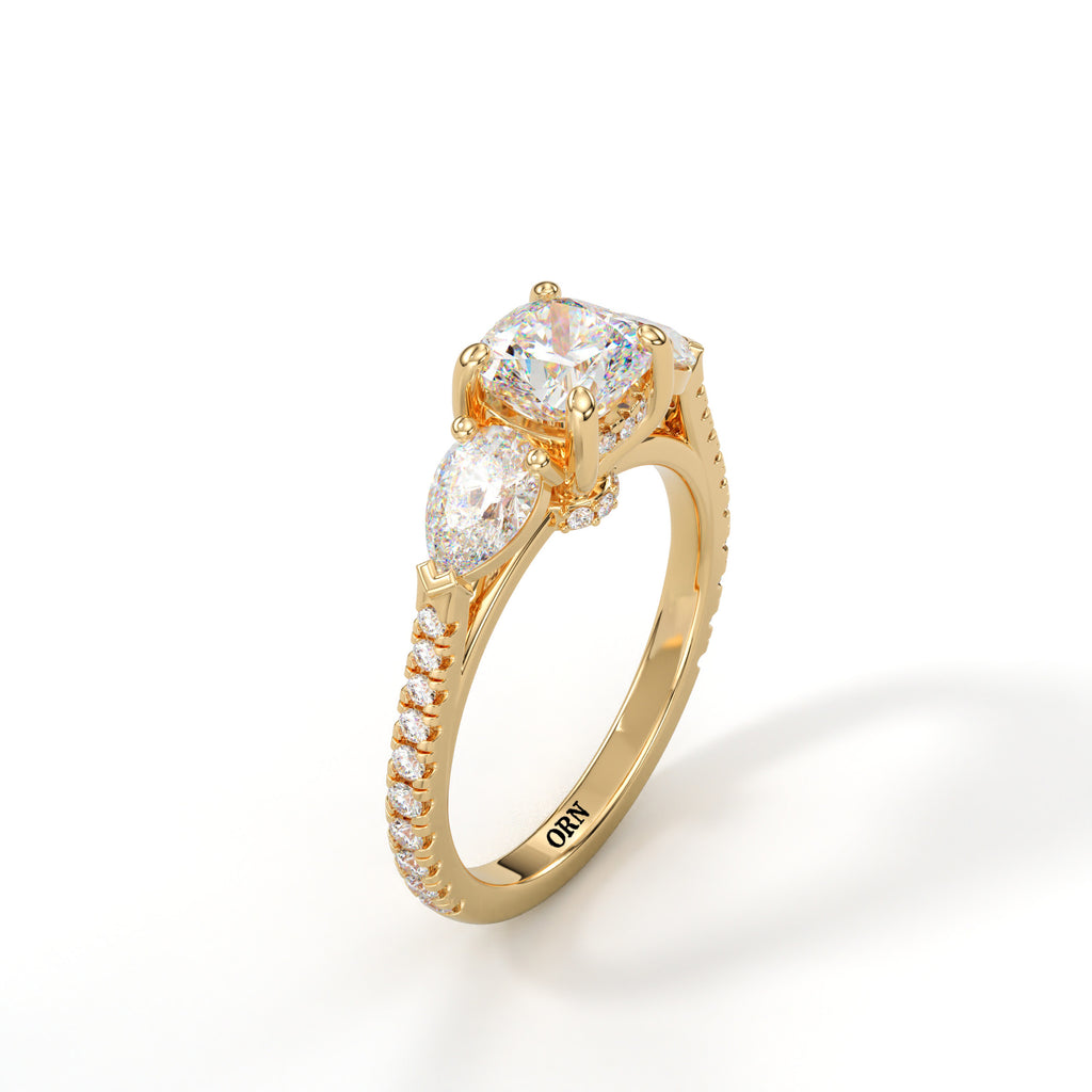 Bague Harmonie Triple Éclat