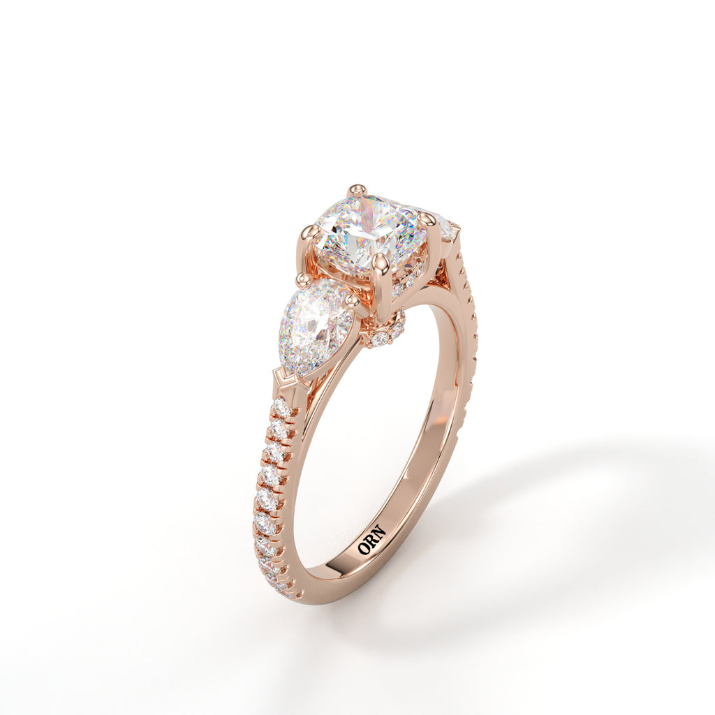 Bague Harmonie Triple Éclat