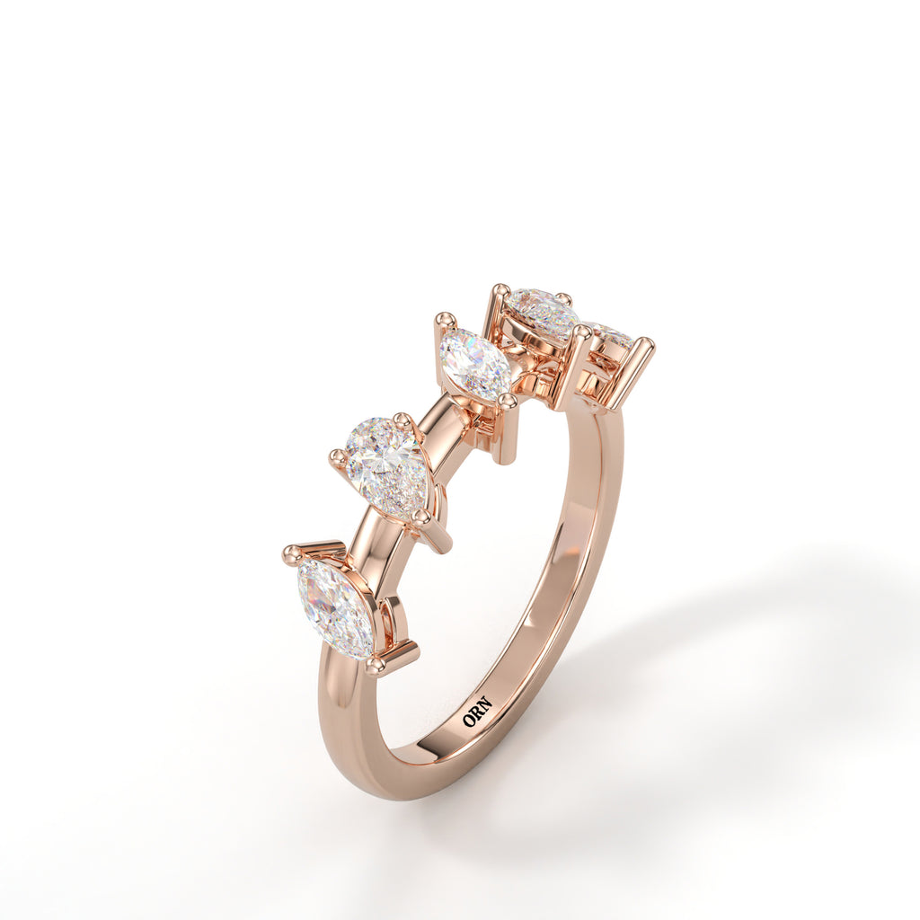 Bague Cinq Lumières